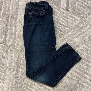 PAIGE Women's Verdugo Ankle Skinny Jeans in Deep Indigo